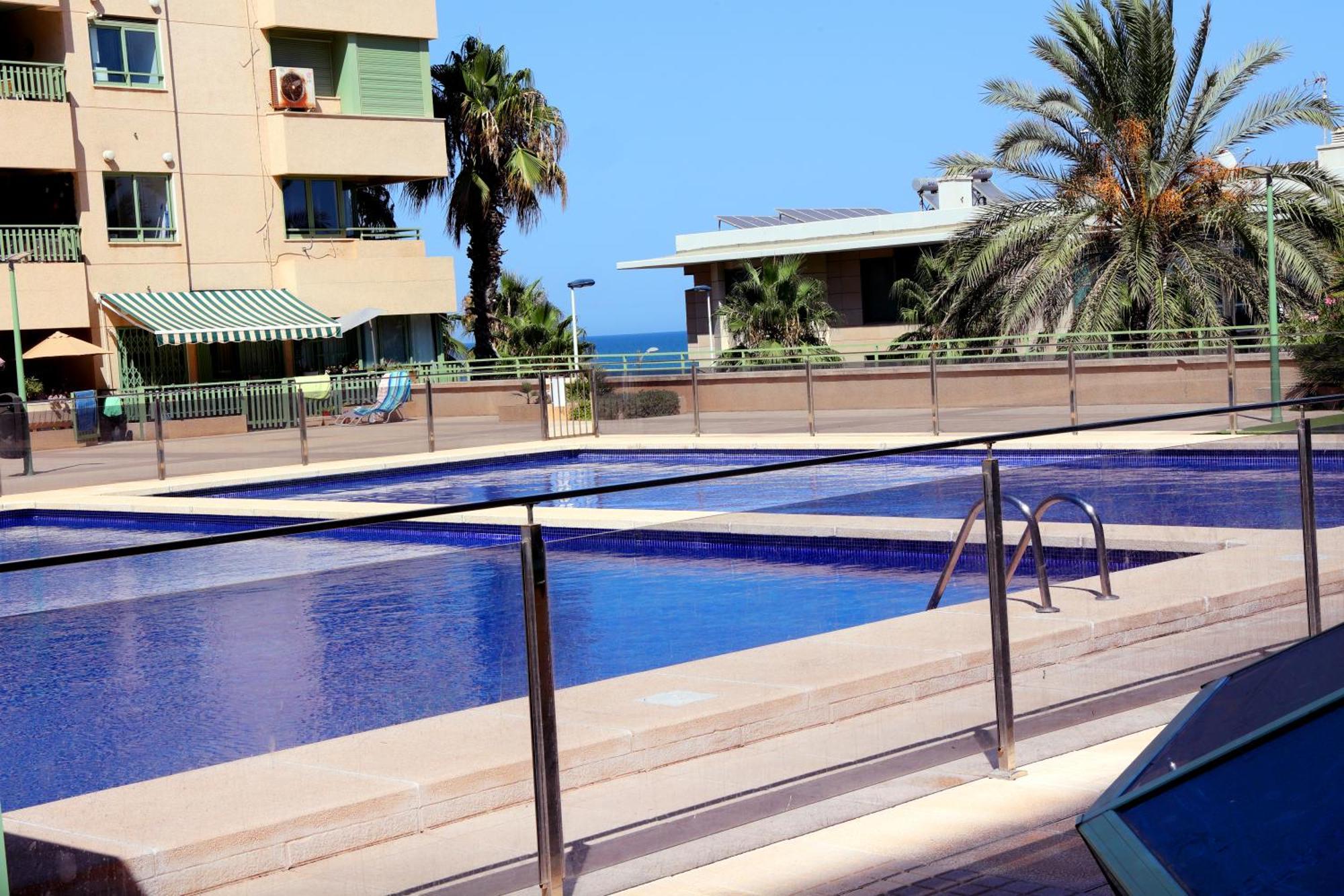 Apartamento Dos Habitaciones Primera Linea De Playa Valence Extérieur photo